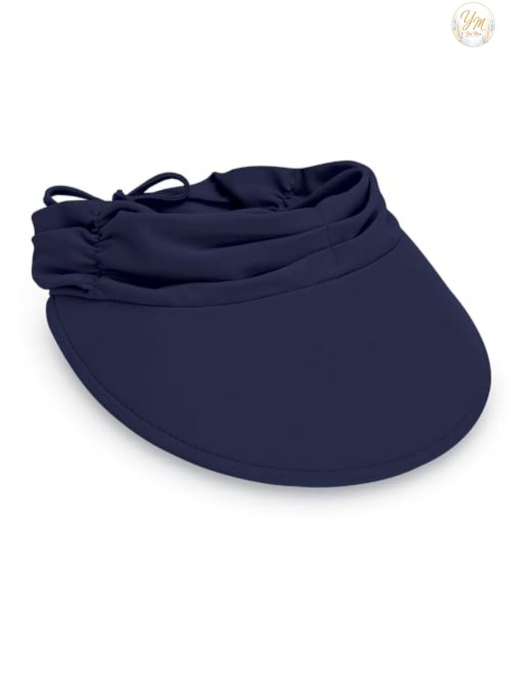 Women's Packable Sun Visor with UV Protection & Adjustable Tie-Back